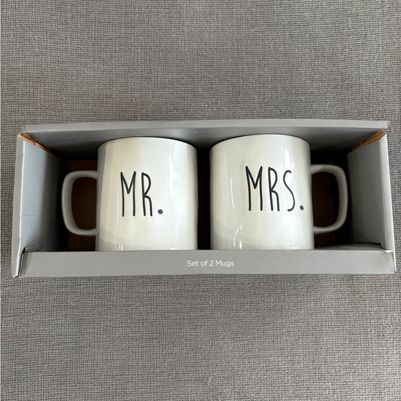 Kirklands Other - Kirkland’s Home Mr. And Mrs. Mug Set White Wedding/Newlywed Gift